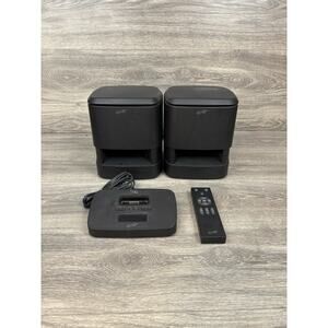 iLIVE S809B Wireless Indoor/Outdoor Speakers iPod Dock Transmitter w/Remote
